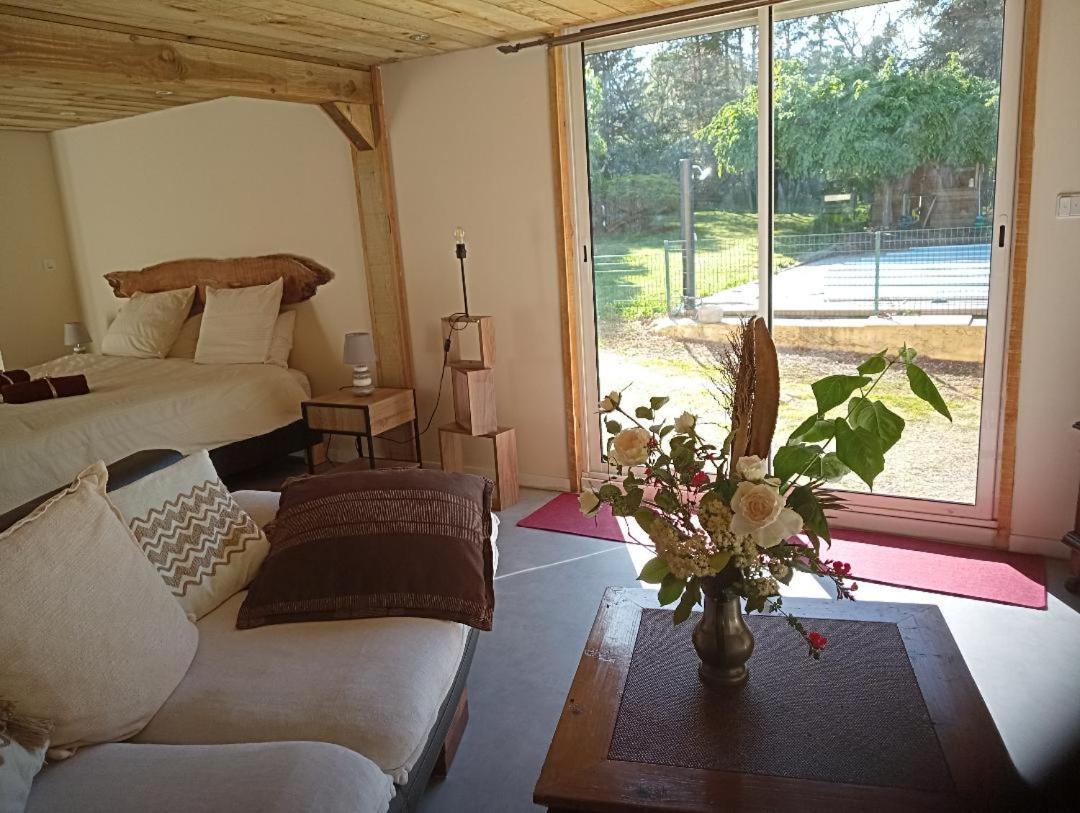 La Canette De Phil - Chambre D'Hotes, Independante - Vue Sur Piscine Samatan ภายนอก รูปภาพ
